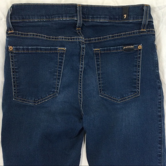 7 For All Mankind Women's Cigarette Jean - Picture 5 of 14